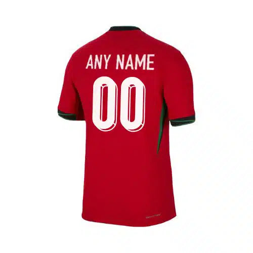 Portugal Euro 2024 Home Customisable Jersey