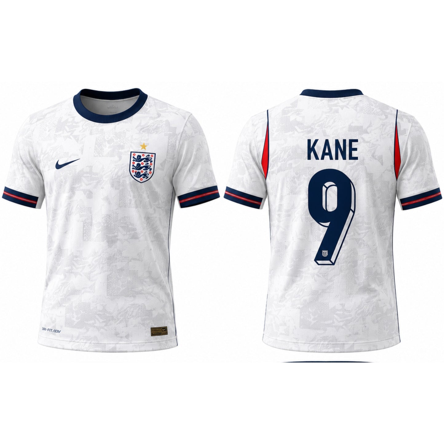 England Inspired Football Jersey 2026 | Custom Name & Number | Premium Fan Edition