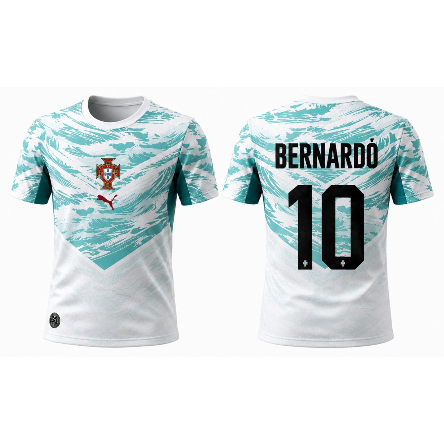 Portugal Away Football Jersey | Bernardo 10 | Premium Fan Jersey