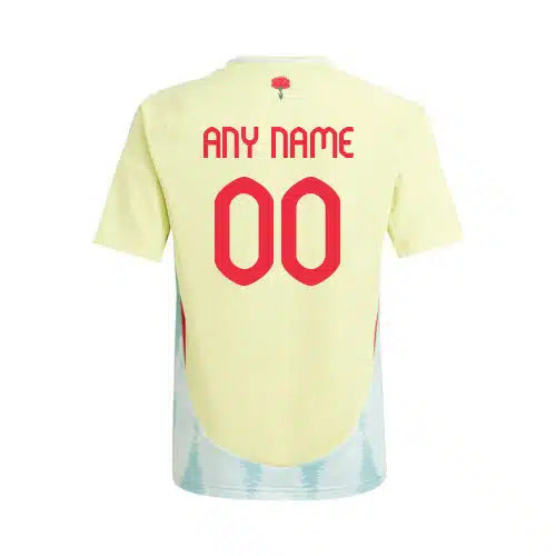 Spain Euro 2024 Away Customisable Jersey