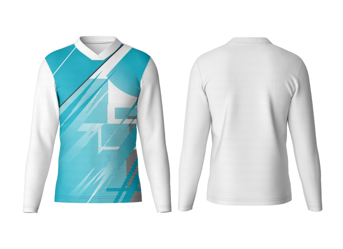 Personalized V Neck Full Sleeve Club Jersey