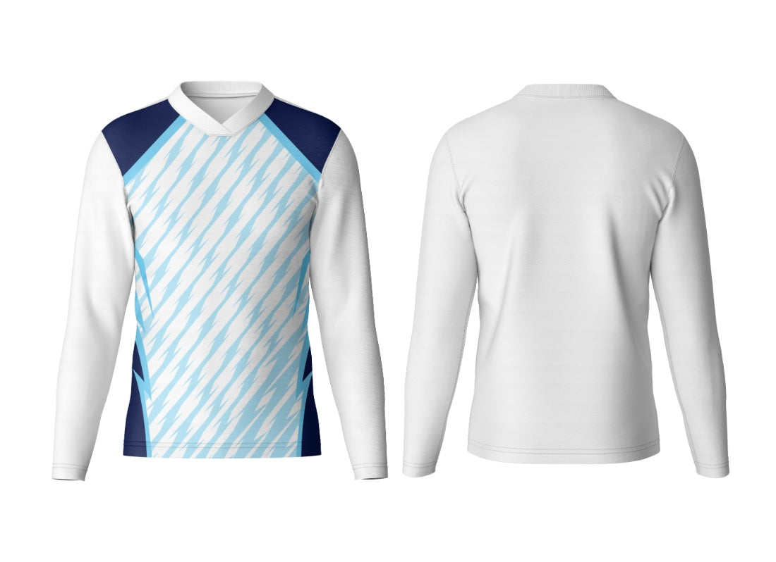 Custom Designed V Neck Full Sleeve Jersey