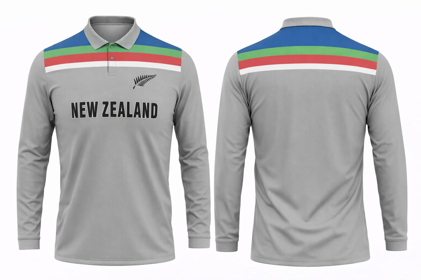 JerseyJuntion Customized Replica New Zealand World Cup 1992 Full Sleeves Jersey