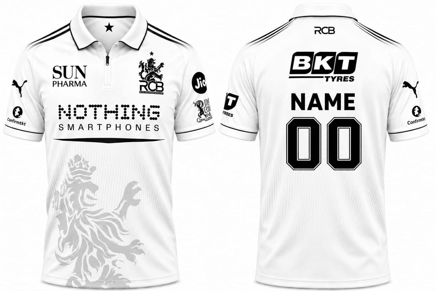 JerseyJunction Customized RCB Jersey Concept white