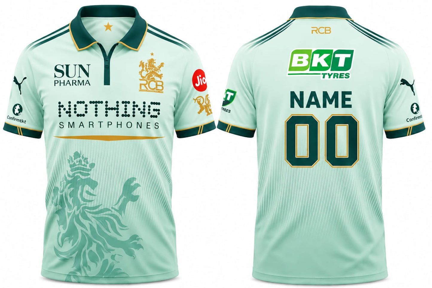 JerseyJunction Customized RCB Jersey Concept green