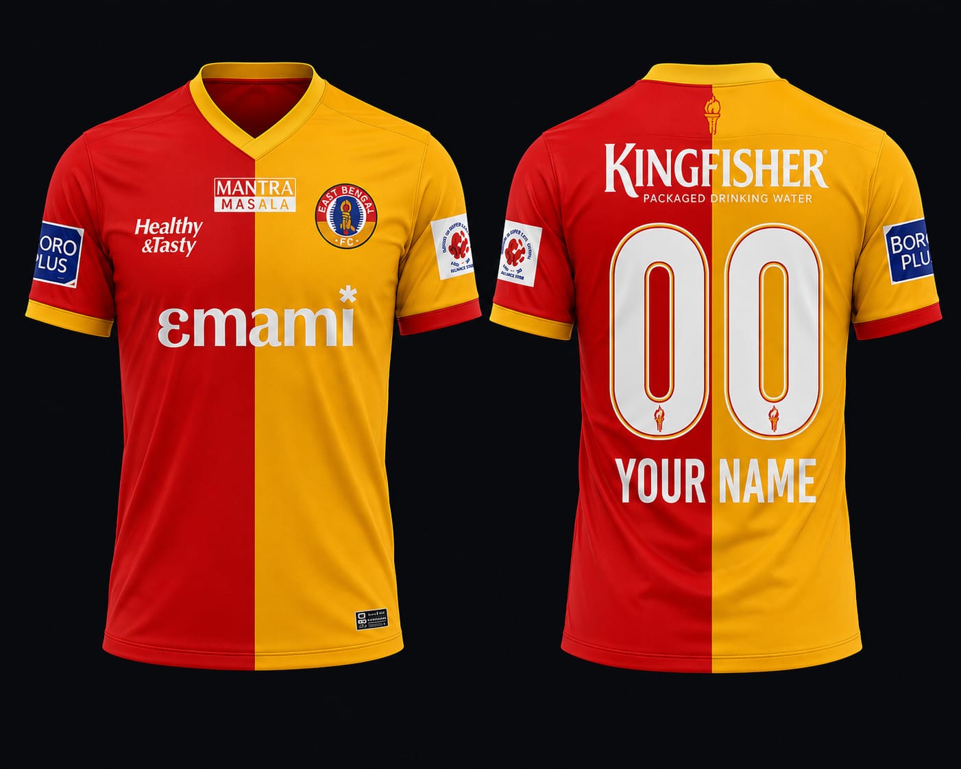 JerseyJuntion Customized East Bengal jersey