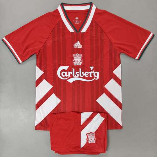JerseyJunction Liverpool Home 1993-95 Retro Jersey with Shorts