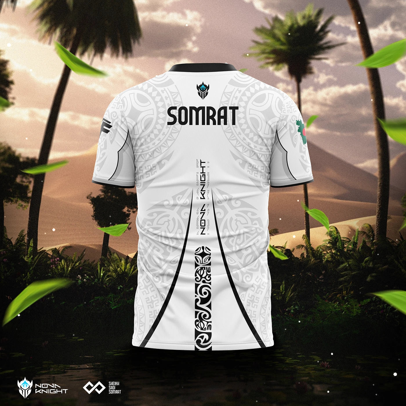 NOVA KNIGHTS Customized Esports Gaming Jerseys – Add Name, Number & Logo