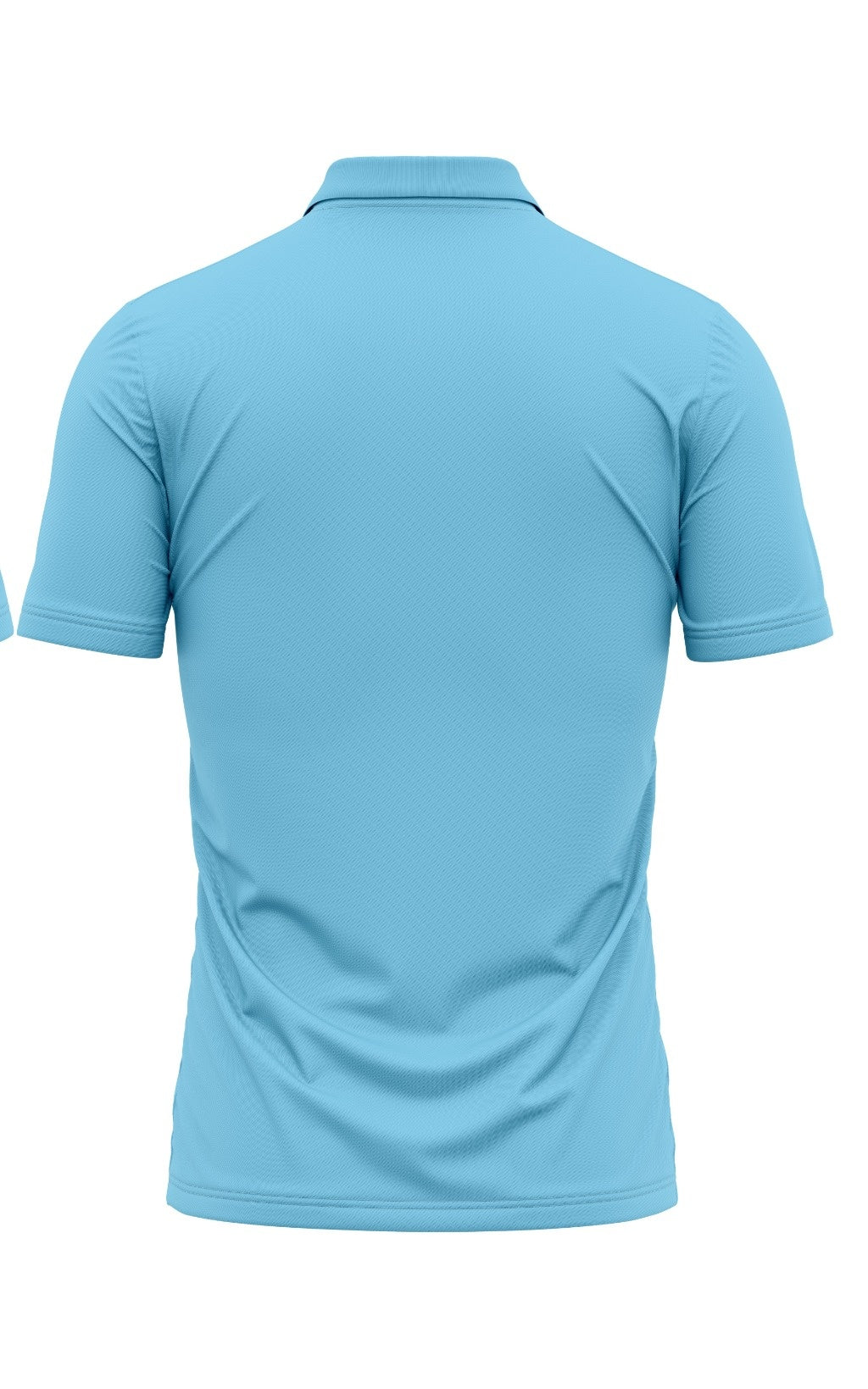 Sky Blue Cricket Polo – Custom Team Edition