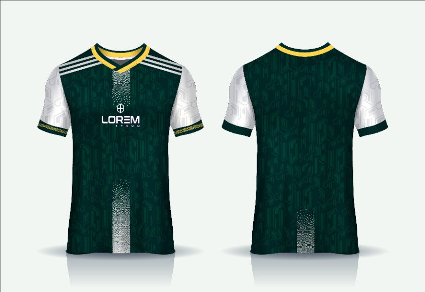 Elite V Neck Half Sleeve Jersey Fully Customizable