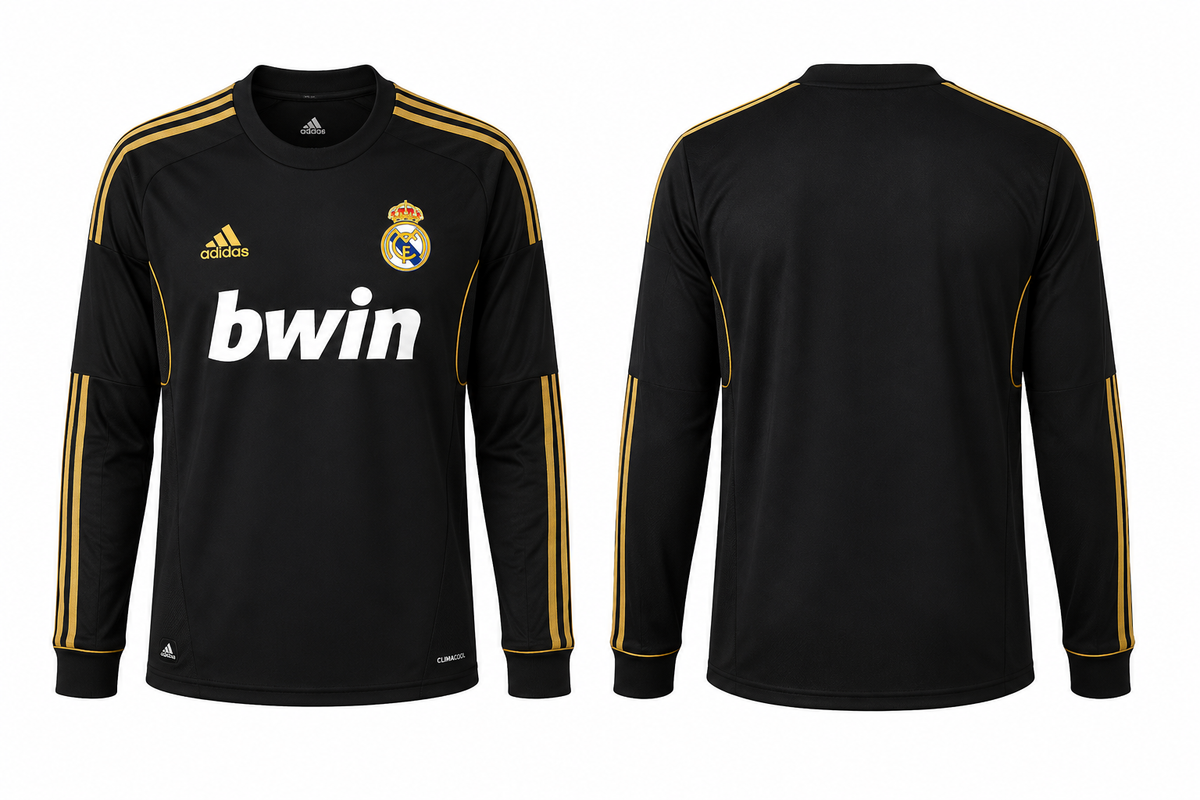 JerseyJunction Real Madrid Away 11 12 Retro Jersey Full Sleeves