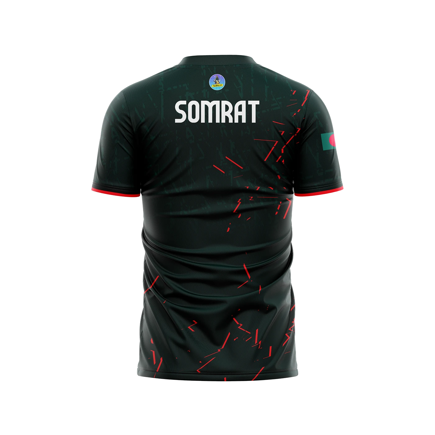 FFWS BD Top 1 Customized Esports Gaming Jerseys – Add Name, Number & Logo