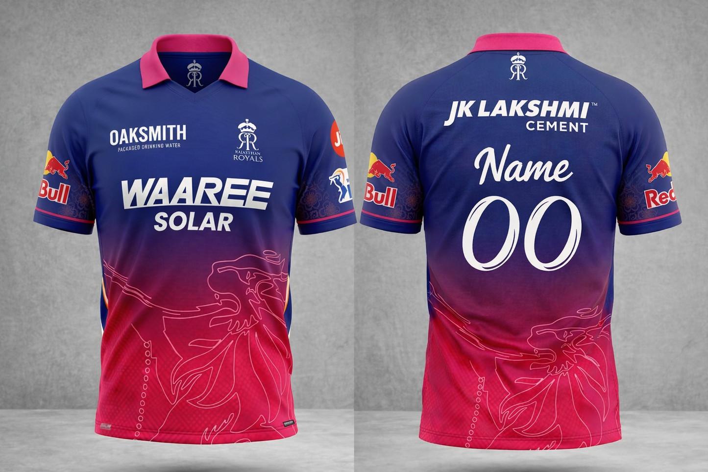 Rajasthan royals 2026 jersey print your name and number