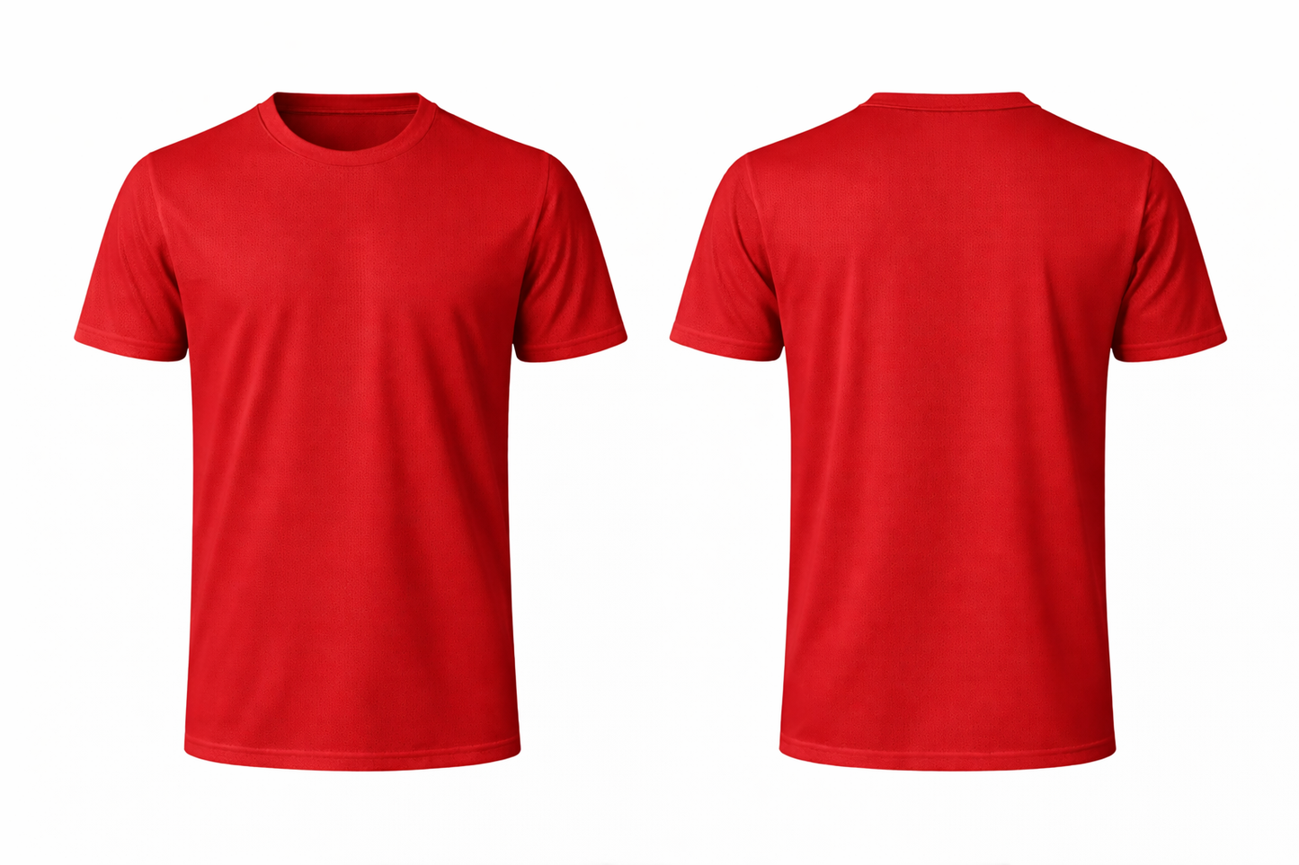 Plain jersey red color
