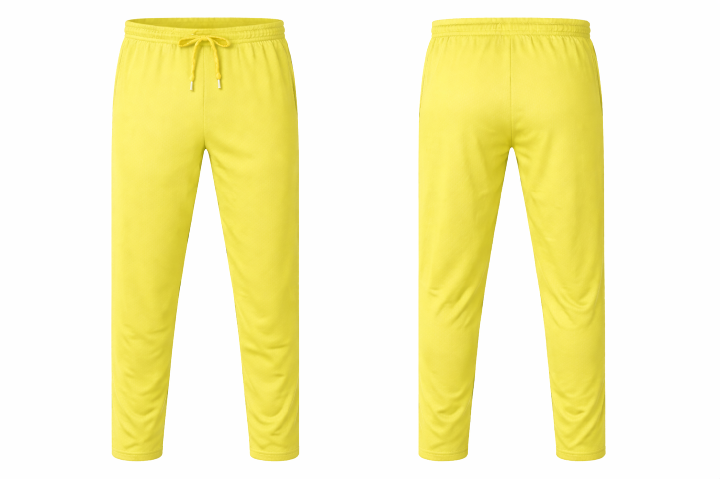 Plain track pant Yellow color
