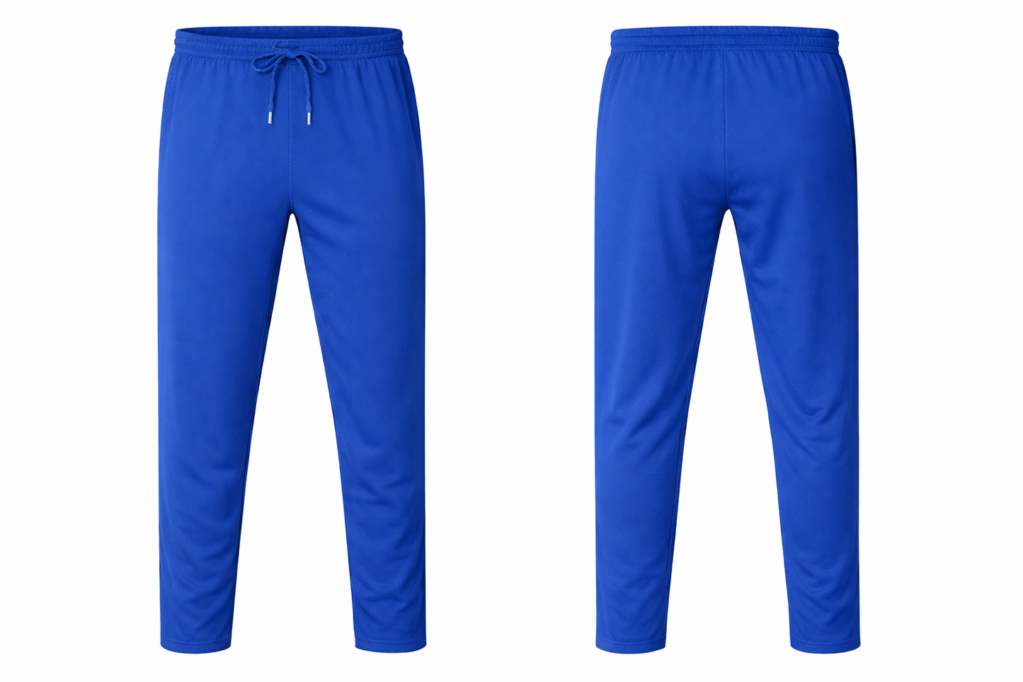 Plain track pant royal blue color