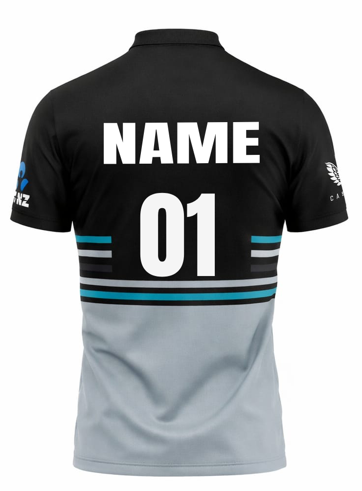 JerseyJunction Customized Replica New Zealand World Cup 2025 Half Sleeves Jersey