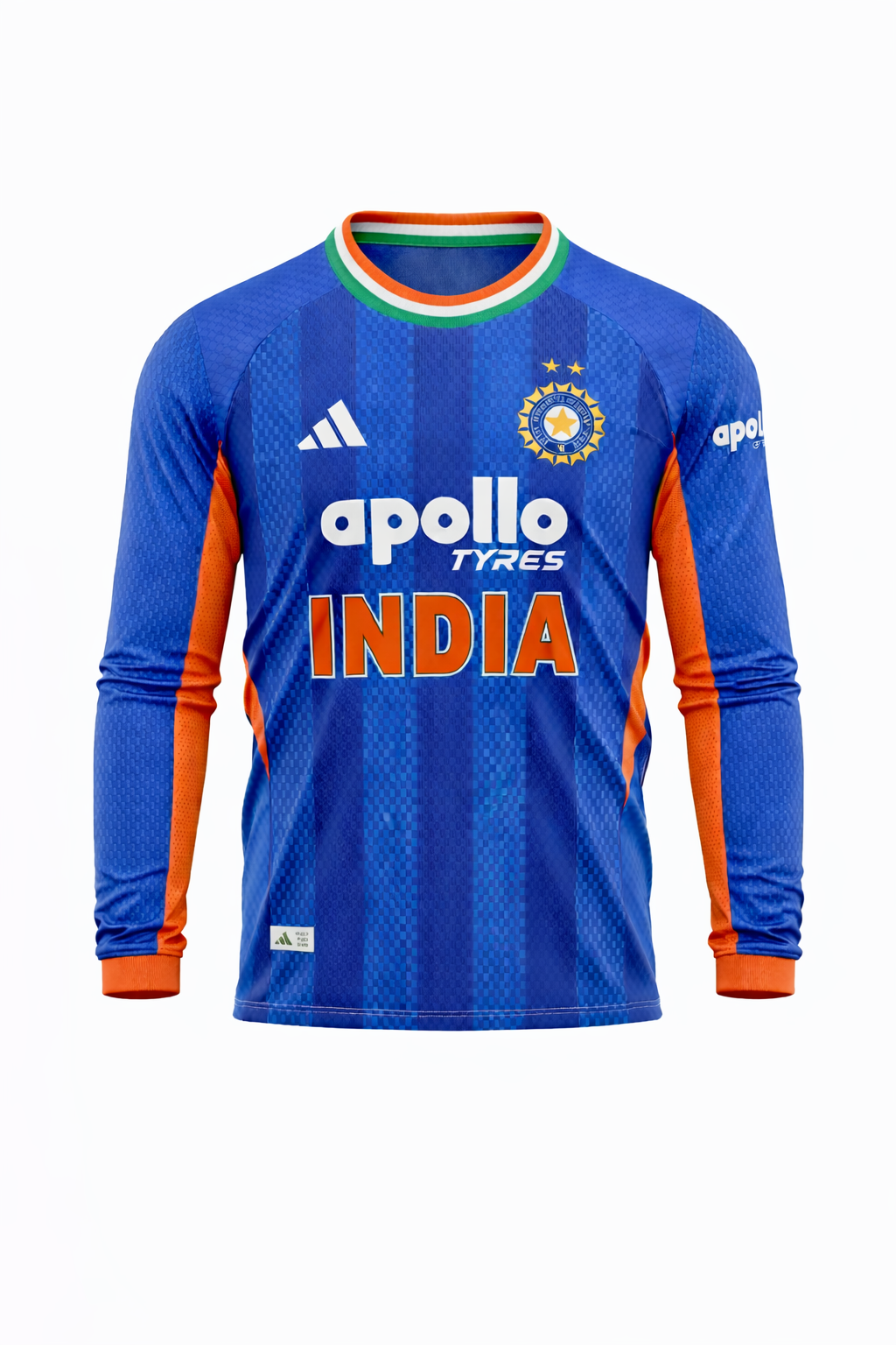 JerseyJunction Customized India 2026 round neck full sleeves World cup jersey