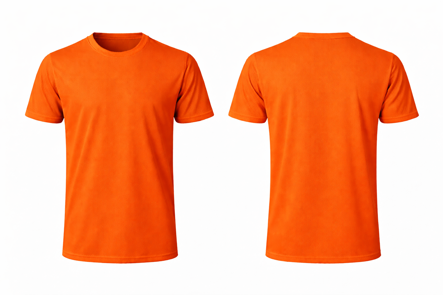 Plain jersey orange color