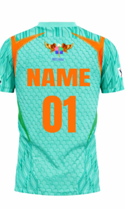 JerseyJunction customized Lucknow Super Giants IPL Replica jersey 2022