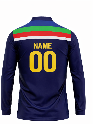 JerseyJunction India World Cup polo neck full sleeve Cricket Fan Jersey