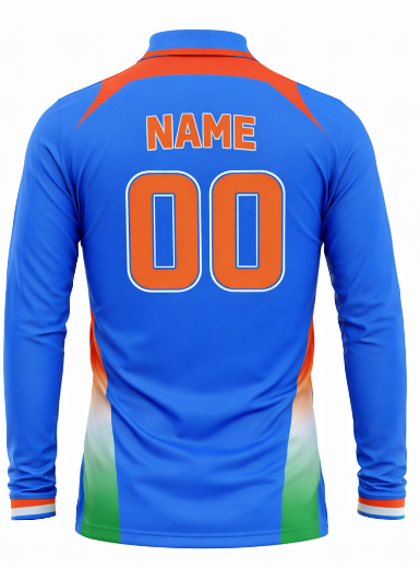 JerseyJunction Customized India full sleeve World Cup 2011 Cricket Jersey