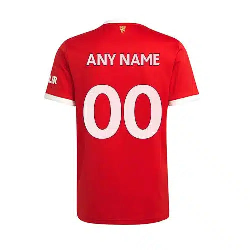 Manchester United Home Kit 2021-22 Customisable