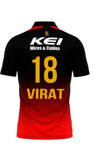 JerseyJunction Customized RCB VIRAT KOHLI jersey
