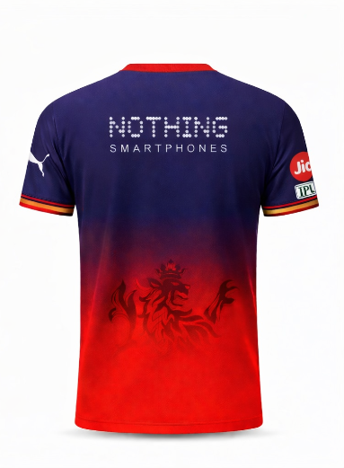 JerseyJunction Customized RCB Royal challengers Bangalore latest 2026 jersey V Neck