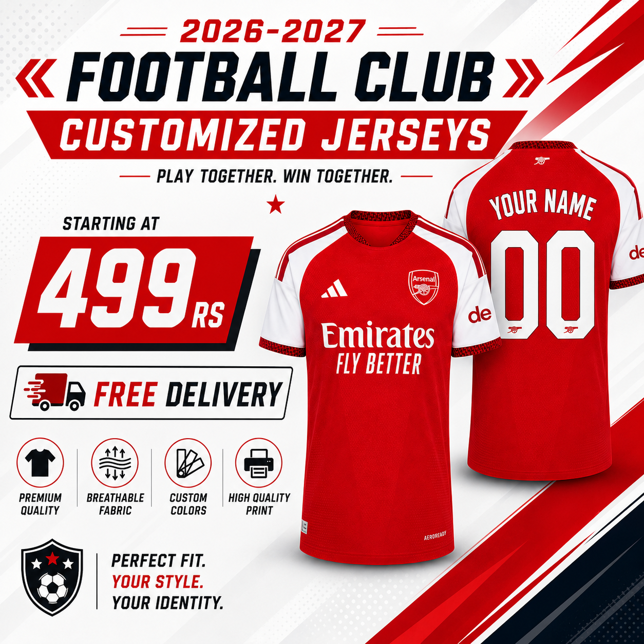 Football 2026-2027 edition club jerseys