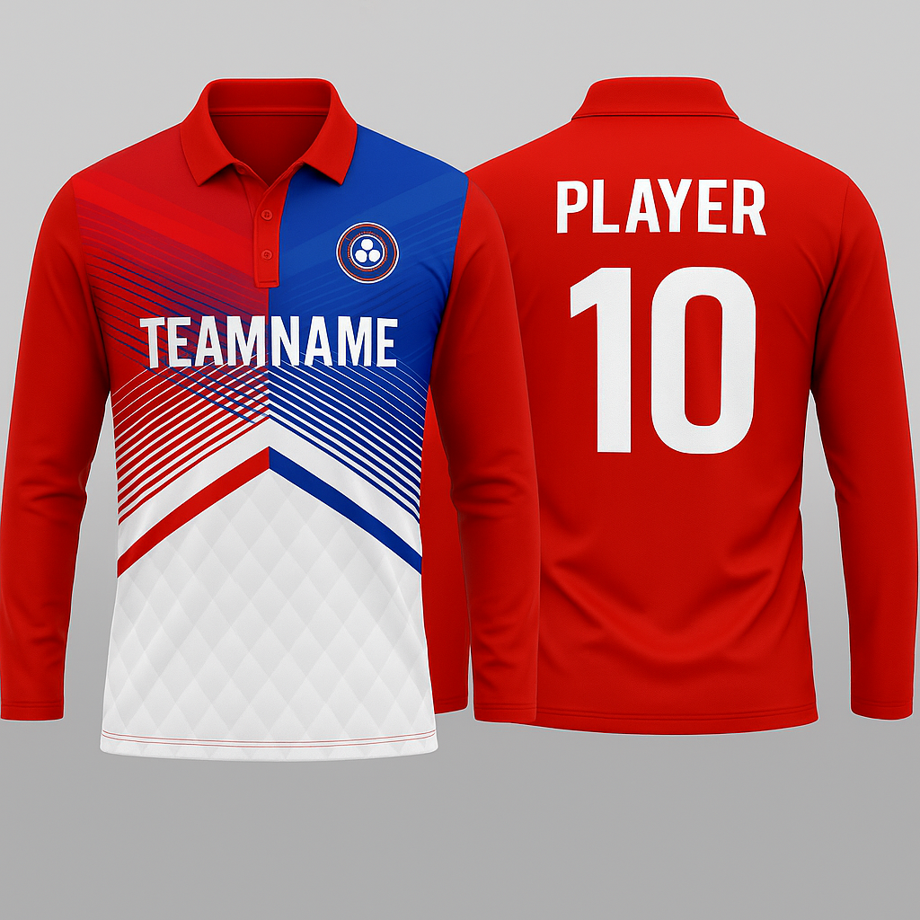 Polo Neck Full Sleeve Jerseys