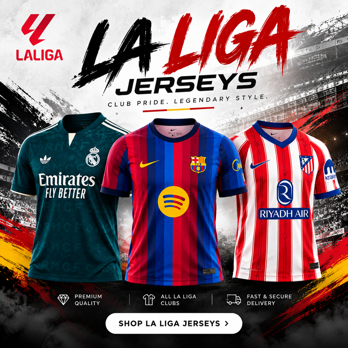 La Liga Jerseys