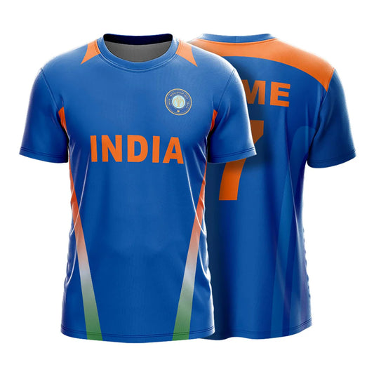 India ODI Cricket World Cup Jersey 2011 round neck