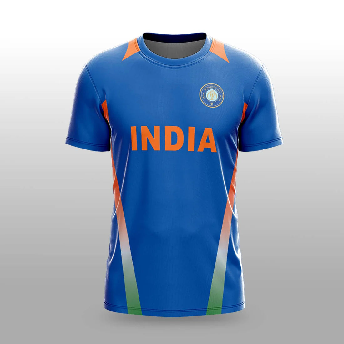 India ODI Cricket World Cup Jersey 2011 round neck