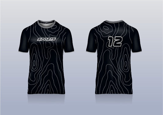 Custom Team Jersey Round Neck Half Sleeve