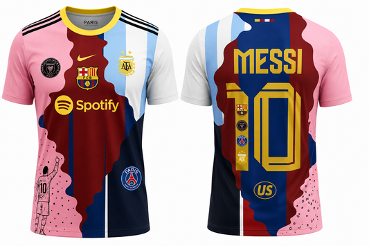 Jerseyjunction Messi Legacy Fusion Jersey – Custom Name & Number Football Jersey
