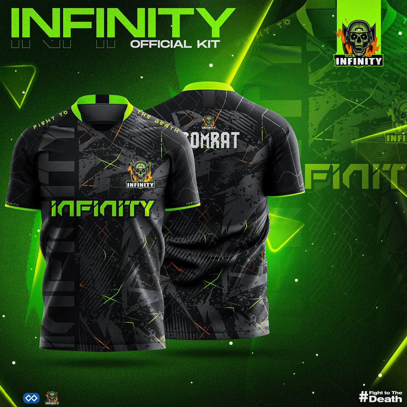 Team infinity Customized Esports Gaming Jerseys – Add Name