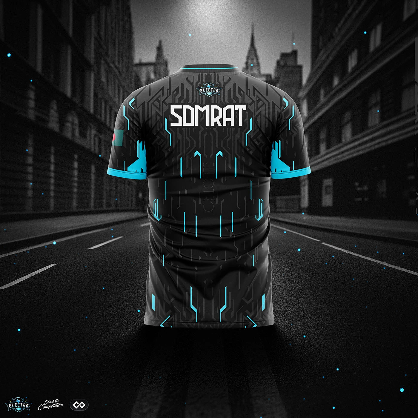 Electro fighters Customized Esports Gaming Jerseys – Add Name