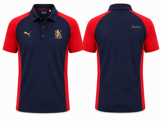 JerseyJunction Customized RCB Black red travel jersey