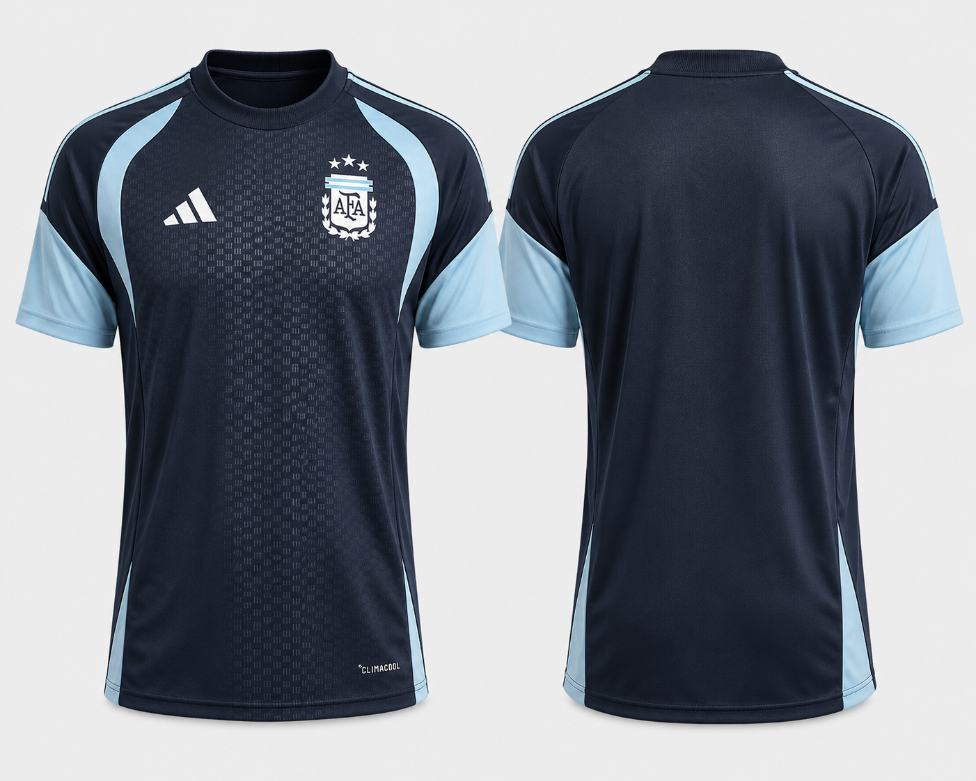 JerseyJuntion Argentina 2026 fifa Training Jersey Design 2 Round neck