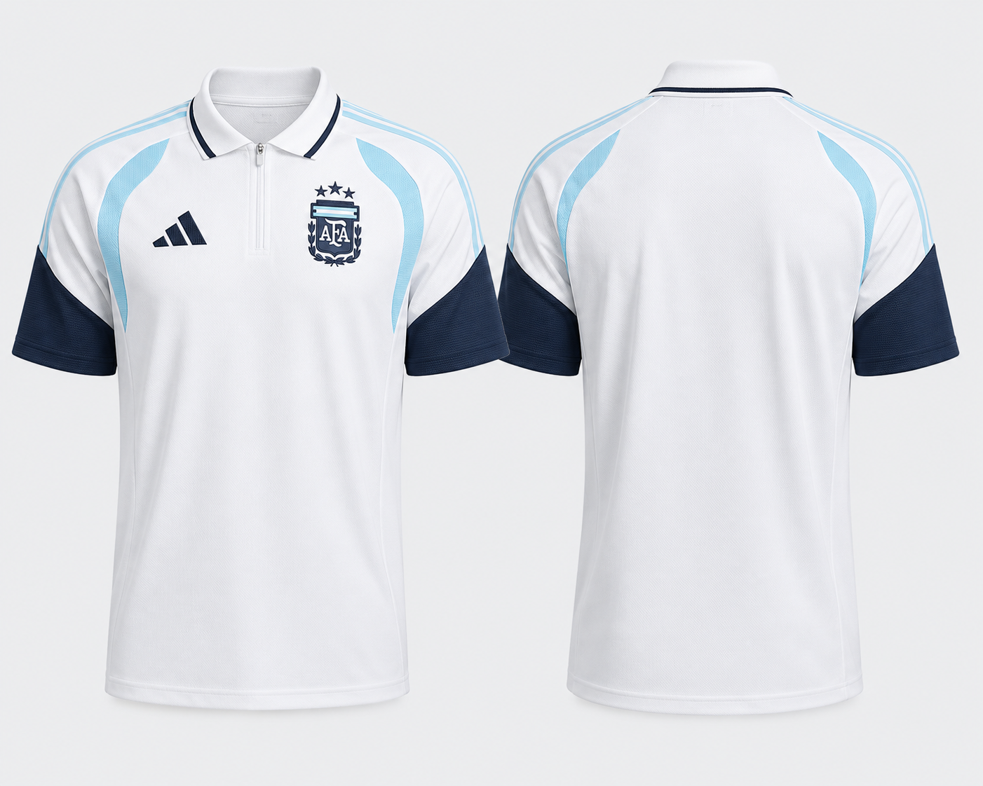 JerseyJuntion Argentina 2026 fifa Training Jersey Polo neck