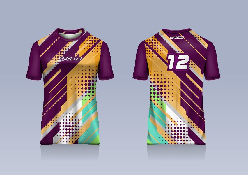 Personalized Team Jersey – Round Neck Style