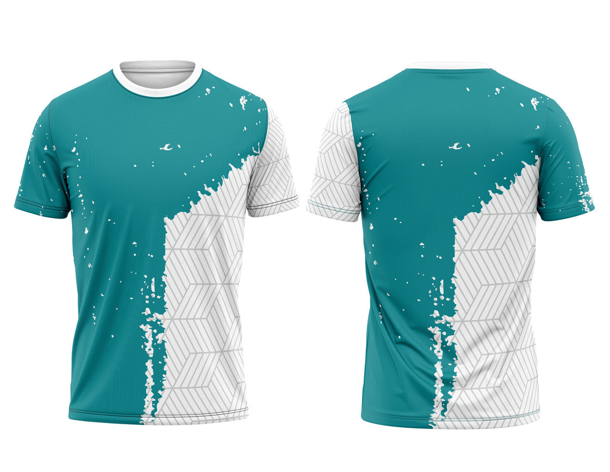 Sublimation Printed Round Neck Half Sleeve Jersey
