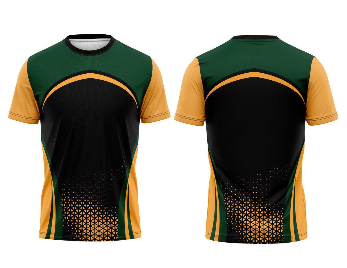 Custom Cricket Round Neck Half Sleeve Jersey