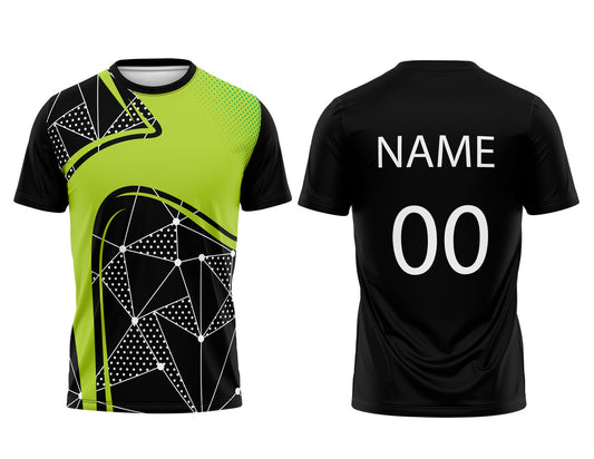 Lightweight Round Neck Half Sleeve Customized Jersey