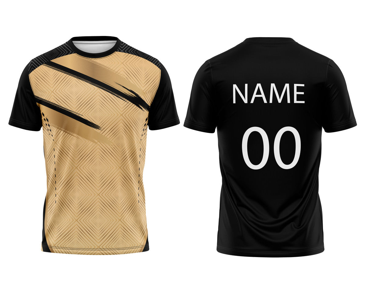 High Quality Round Neck Half Sleeve Custom Jersey