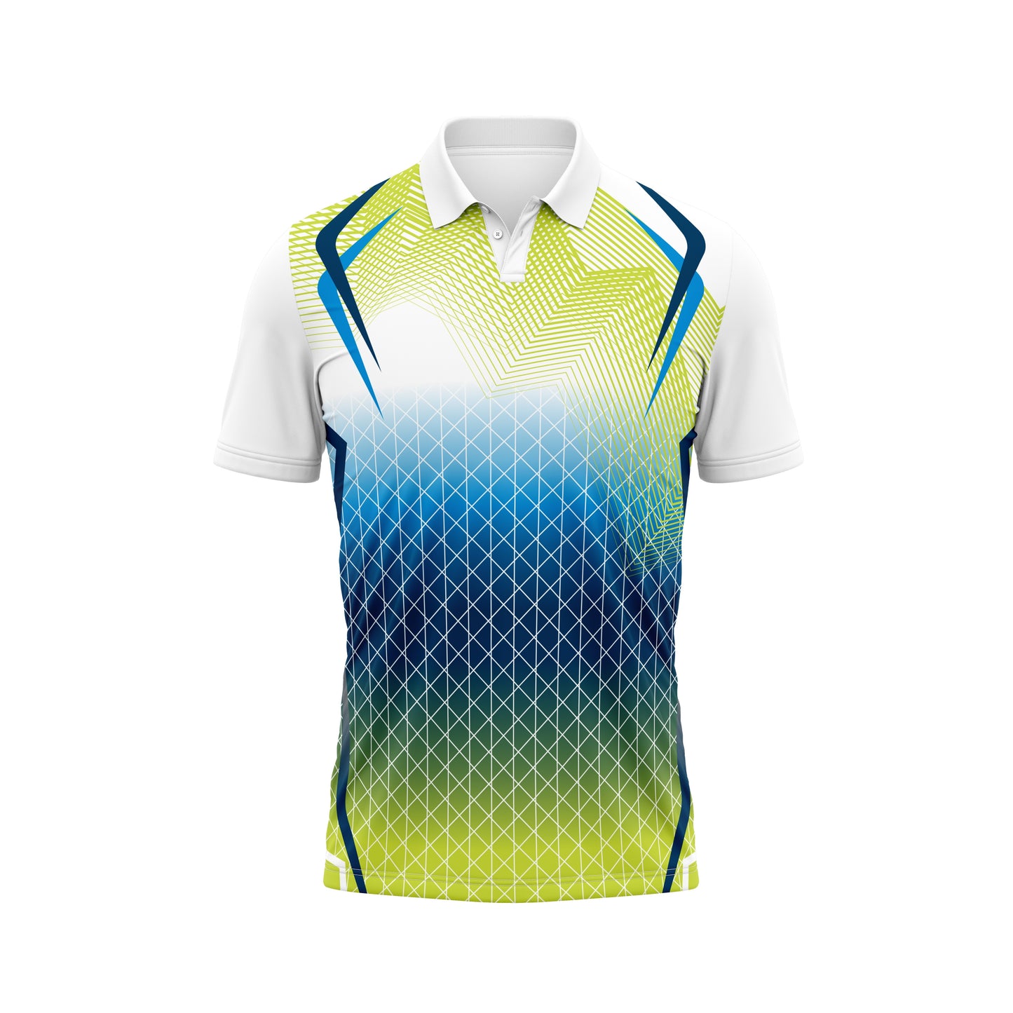 White Cricket Jersey Custom – Player Name & Number