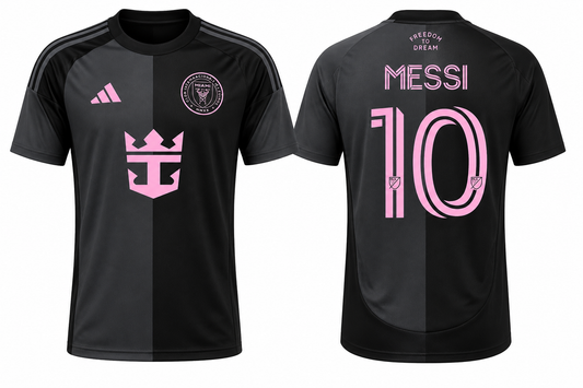 Jerseyjunction Inter Miami CF Away Jersey 2024/25 – Custom Name & Number Football Jersey