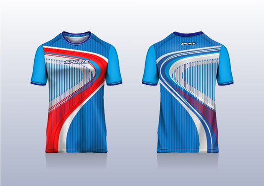 Custom Made Half Sleeve Sports Jersey