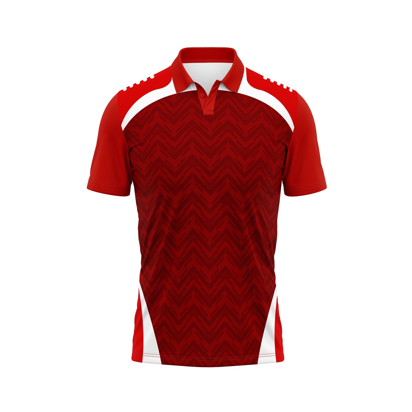 Red Custom Cricket T-Shirt – High Quality Sublimation